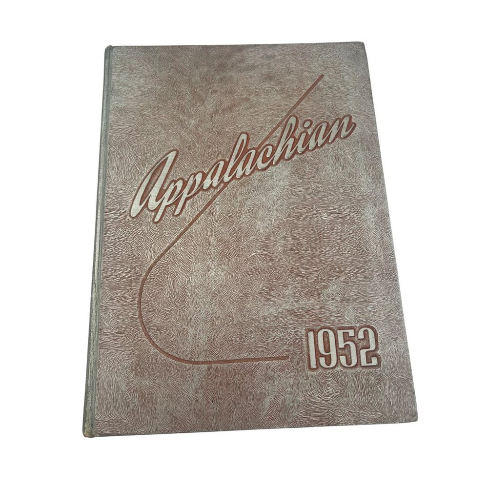 1952 Appalachian Yearbook Maryville High School Rebels Vintage Tennessee